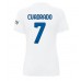 Inter Milan Juan Cuadrado #7 Voetbalkleding Uitshirt Dames 2023-24 Korte Mouwen